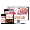 Hình ảnh Website Tiệm Nail - Thiết Kế #009