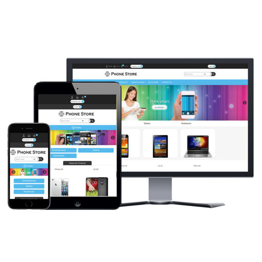 Picture of eCommerce Website - Design #913 Phone Store