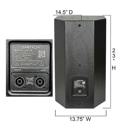 Hình ảnh Loa Karaoke Ampyon LS-12