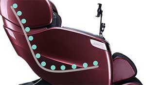 Ogawa Master Drive AI massage chair SL track
